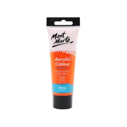 Mont Marte 75ml Studio Acrylic 07 Orange